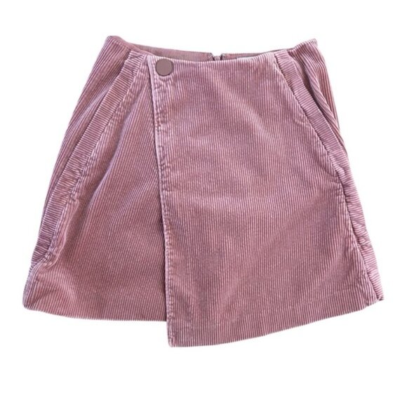Club Monaco Blush Pink Corduroy Mini Skirt Women’s Size 0 - Picture 1 of 8